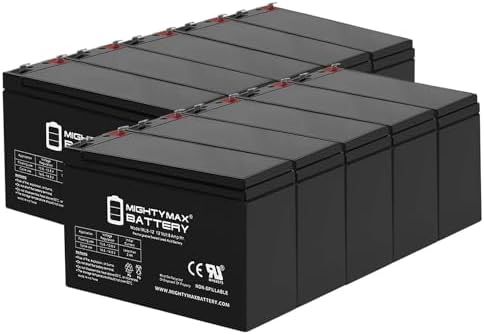 ML8-12 - 12 Volt 8 AH, F1 Terminal, Rechargeable SLA AGM Battery