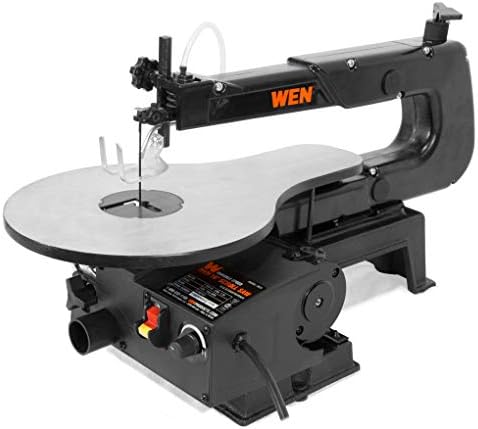 WEN 3922 16-inch Variable Speed Scroll Saw with Easy-Access Blade Changes
