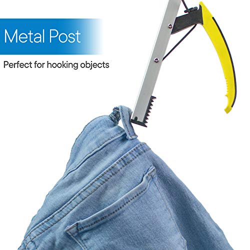 RMS 26 Inches Folding Grabber Reacher with Ergonomic Handle | Folding Reaching Tool, Pick up things from the floor