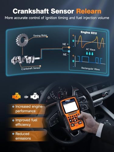 FOXWELL NT510 Elite fit for GM OBD2 Scanner, Bi-Directional All System Engine ABS SRS Diagnostic Scan Tool Code Reader for Chevrolet Cadillac GMC