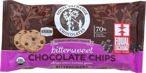 Equal Exchange, Chip Chocolate Bittersweet Organic, 10 Ounce