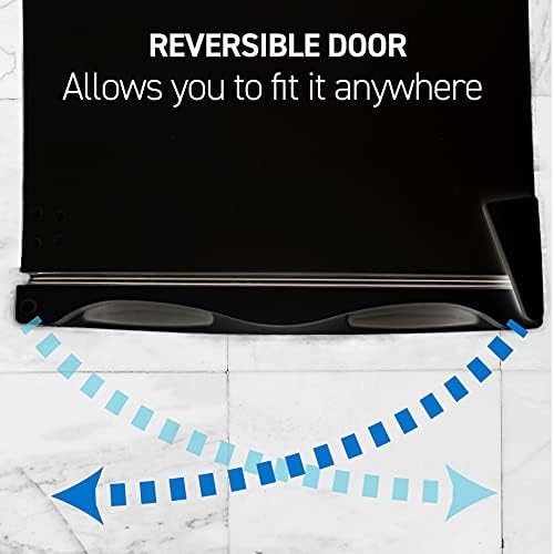 Commercial Cool Upright Freezer, Stand Up Freezer 5 Cu Ft with Reversible Door, Black