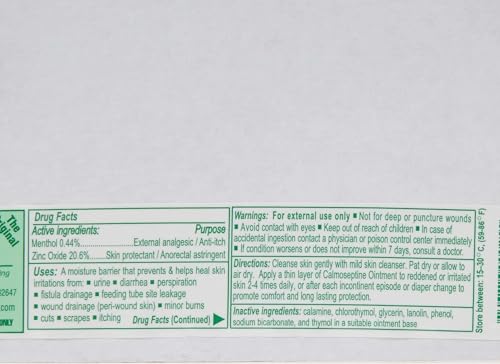 Calmoseptine Ointment 2.50 oz (Pack of 3)