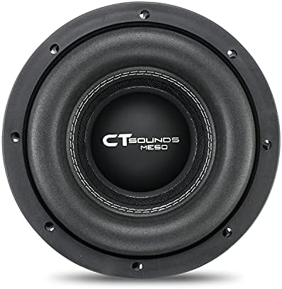 CT Sounds MESO-8-D4 1600 Watts Max 8 Inch Car Subwoofer Dual 4 Ohm