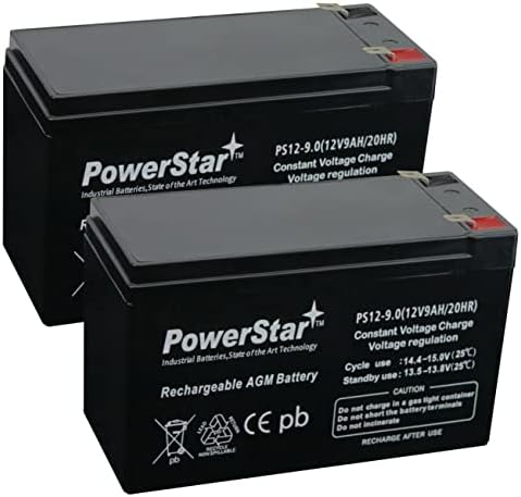 9AH HIGH RATE Razor MX400 Dirt Rocket Batteries 2 YEAR WARRANTY by PowerStar®