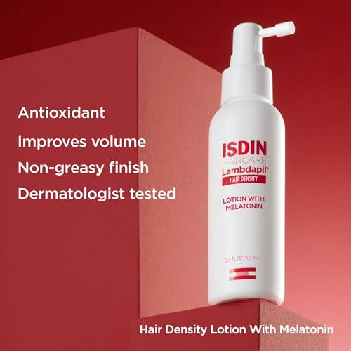 ISDIN Lambdapil Hair Loss Lotion to Strengthen Hair 4.2 Fl. Oz.
