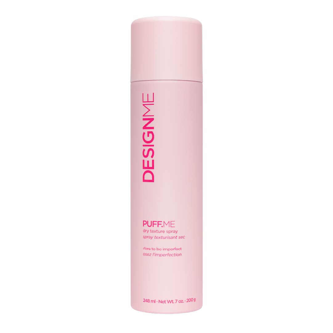PUFF.ME Volumizing Dry Texture Spray for Hair by DESIGNME | Light Hold Hairspray for Straight or Wavy Hair | Color Safe Fine Hair Texture Spray