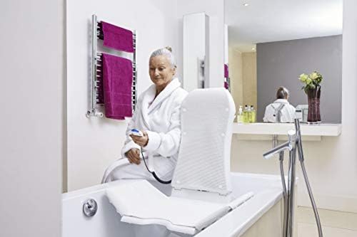 Aquatec Marine Bathlift for Tub Battery Powered Lifts 300 Pound Includes Seat and Back Cover