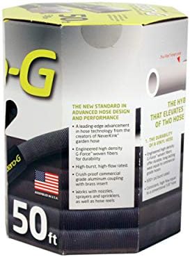 New zero-G 4001-50 Lightweight, Ultra Flexible, Durable, Kink-Free Garden Hose, 5/8-Inch by 50-Feet