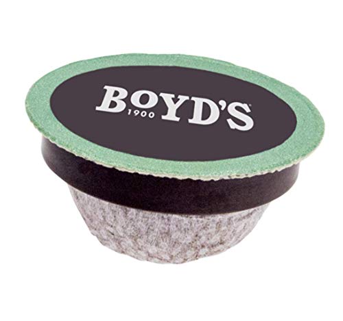 Boyd's Organic Red Wagon Dark Roast Coffee Pods Keurig Compatible, 72 Count | 100% compostable pods, Arabica beans, Colombia, Peru & Mexico, smooth