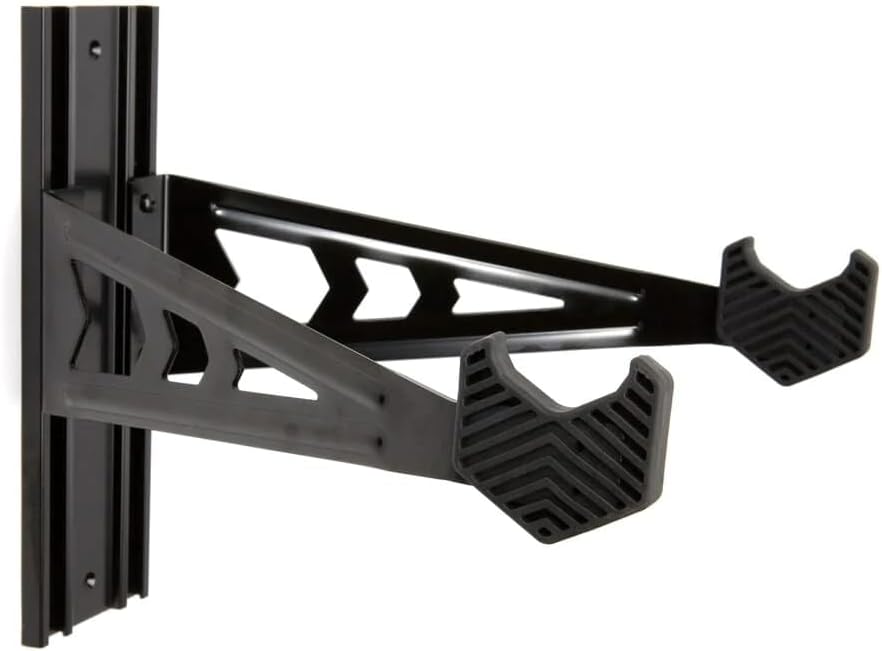 Feedback Sports Velo Wall Rack Bike Hangar Mount Storage, Adjustable Arms | Great for garage, apartment or shed storage; soft rubber contact points protect frames and supports bikes up to 70 lb