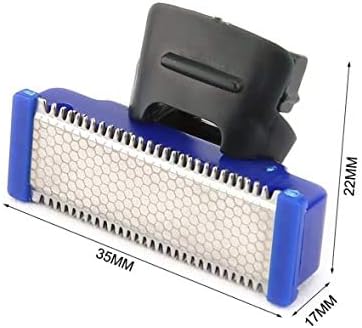 2PCS Shaver Replacement Head for Solo Rechargeable Full Body Hair Trimming Electric Shaver Replacement Cutter Head Solo Blades (2PCS + Storage Bag)