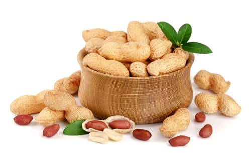 Fruidles Raw Peanuts, 2 Pound Bag Raw Peanuts in Shell, Great for Boiling, Squirrels Feed, Birds Feed and Wildlife