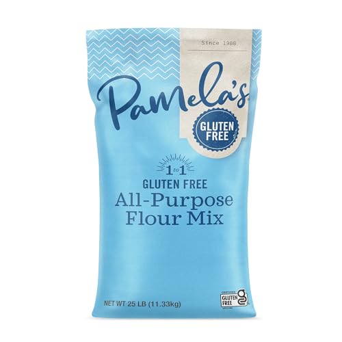 Pamela's Products Gluten Free All Purpose Flour Blend, 25 Pound