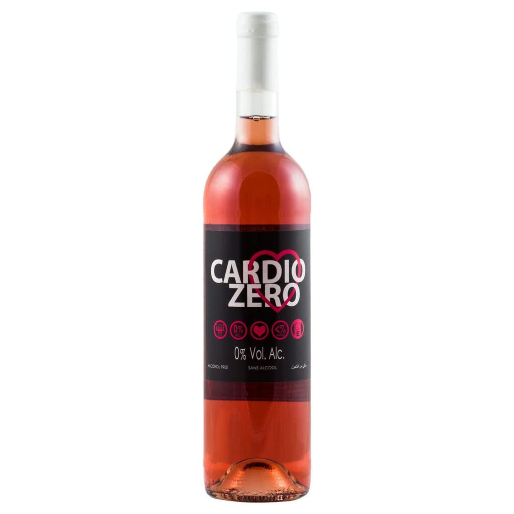Elivo Cardio Zero Red Dealcoholized 0.0% Non-Alcoholic Red From Spain 750ml, Low Sugar, Low Calories (1 Bottle)