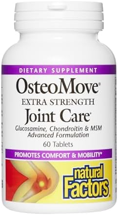 Natural Factors, OsteoMove Joint Care, Extra Strength Support for Joint and Bone Health, Non-GMO, 240 tablets (120 servings)