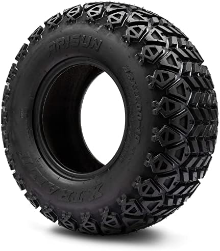 Full set of Arisun X-Trail AT06 22x11-10 (4ply) Golf Cart Tires (4)