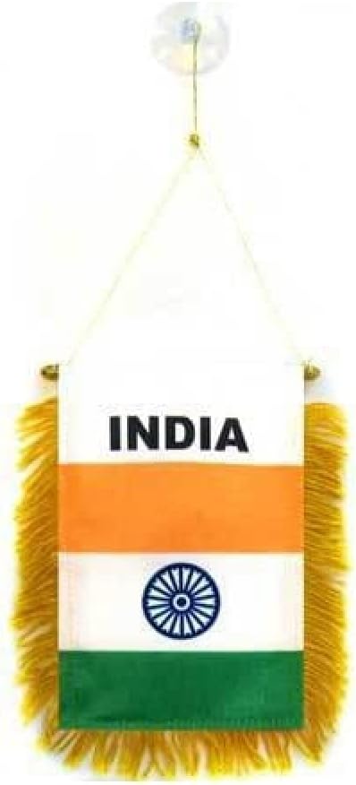 AZ FLAG Nicaragua Pennant 4x6 in 100D Polyester Suction Cup | Outdoor use Nicaraguan 15x10 cm triangular pennant stitched edges and reinforced finish