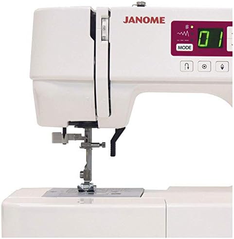 Janome Sewing Machine, White, W16" x H12" x D 7"