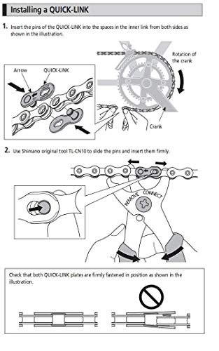 SHIMANO 11 Speed Chain Quick Link Connector SM-CN900 (2 Pairs)