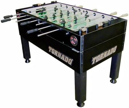 Tornado Tournament 3000 Foosball Table - Made in the USA - Commercial Quality for the Home - Incredible Table Soccer Game