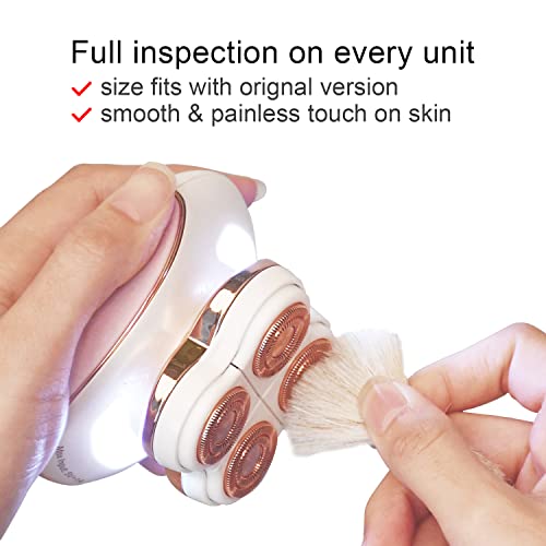 tuokiy Replacement Head for Flawless Legs, Rose Gold, 1-Pack