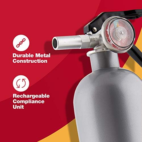 First Alert Fire Extinguisher, Standard Home Use | HOME1 UL RATED 1-A:10-B:C, Red 4-Pack