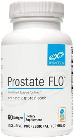 XYMOGEN Prostate FLO - Botanical & Nutrient Supplement for Men’s Urinary Tract & Lower Urinary Function Support - Saw Palmetto