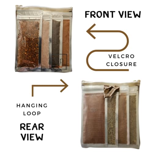 Cpise ORGANIC Camping Spice Set with 8 Essential Spices for Camping & Travel