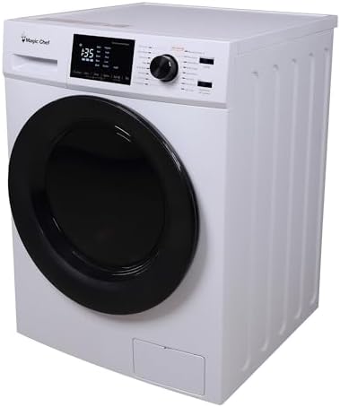 23.4 in. 2.7 cu. ft. White All in One Ventless and Washer Dryer Combo