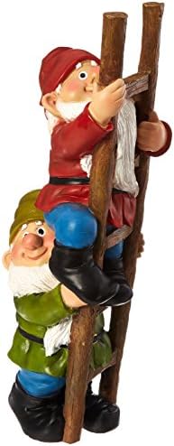 Design Toscano Garden Gnome Statue - Digger The Gnome - Outdoor Garden Gnomes - Funny Lawn Gnome Statues
