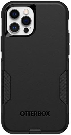 OtterBox iPhone 12 & iPhone 12 Pro Commuter Series Case - Black, Slim & Tough, Pocket-Friendly, with Port Protection
