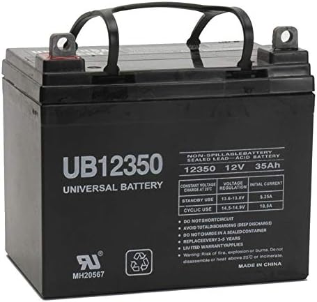 Universal Power Group 12V 35AH Battery for John Deere Lawn Garden Tractor Riding Mower SLA