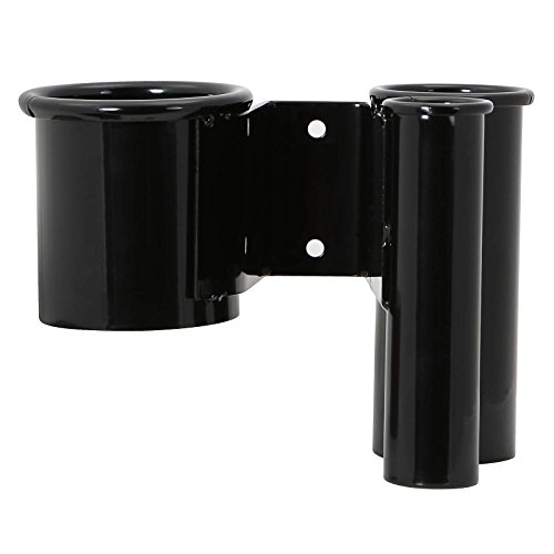 Saloniture Wall Mount Hair Iron and Blow Dryer Holder - Salon Appliance Rack