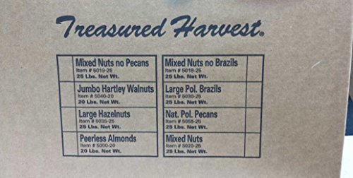 In Shell Grand Royale Natural Mixed Nuts - 25 lb.