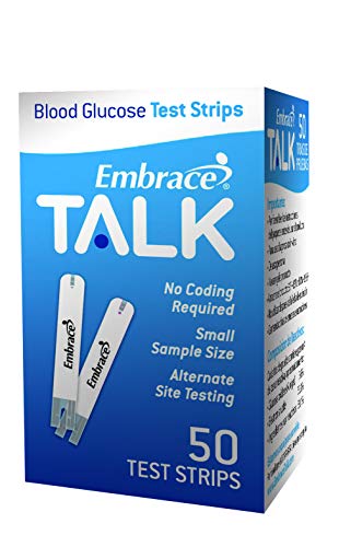 Embrace Blood Glucose Test Strip 50ct