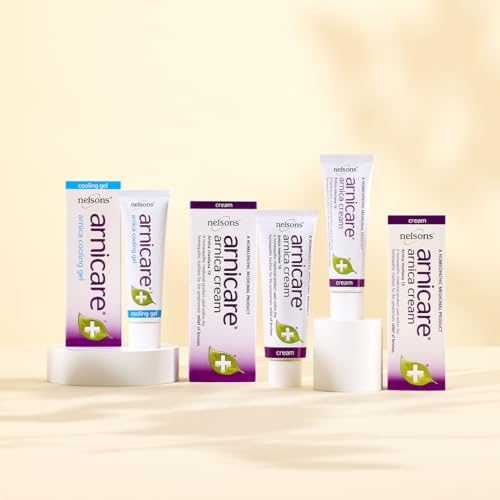 Nelsons Arnicare, Arnica Cream, Homeopathic Remedies, for Bruise Relief, Apply to Skin, Suitable for Adults, The Elderly & Children, 50 gr