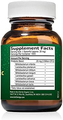 Smidge® Sensitive Probiotic Powder & Dosage Spoon (GutPro®)