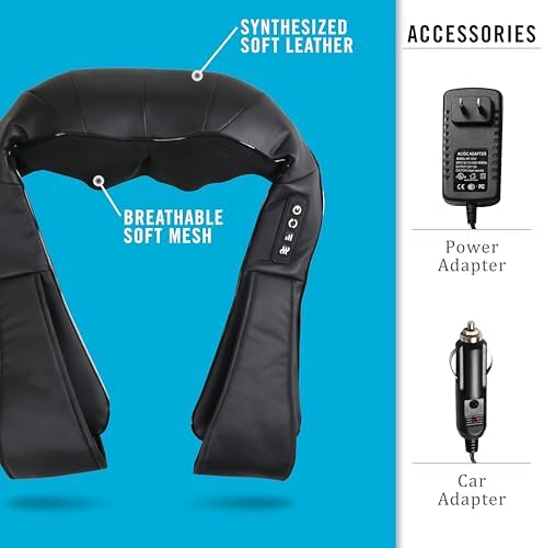 Tapping Pro - Handheld Deep Tissue Back, Neck, Shoulder, Leg, Calf Muscle Massager with Extension Handle - FSA HSA Eligible