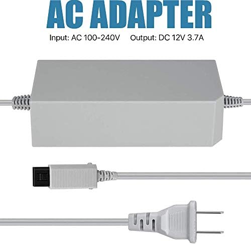 4 in 1 Wii Replacement Cables Set - AC Power Adapter, Wii to HDMI Converter, Wired Motion Sensor Bar and Composite AV Cable