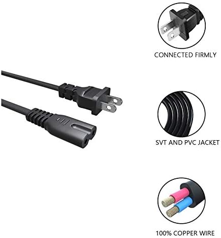 AC Power Cord Compatible with HP OfficeJet Pro Series, 6Ft
