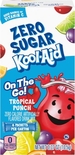 Kool-Aid Sugar-Free Tropical Punch On-The-Go Powdered Drink Mix 6 Count