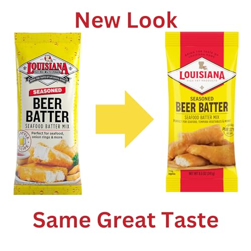 Louisiana Fish Fry Seafood Breading Variety - Pack of 4