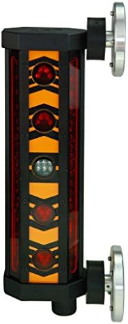 Johnson Level & Tool 40-6791 Machine Mountable 360 Degree Detector with Clamp and Magnet, 360°, Red Beam, 1 Laser Detector
