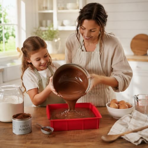 Mrs. Anderson's Baking Silicone Loaf Bread Pan, Non-Stick European-Grade Silicone