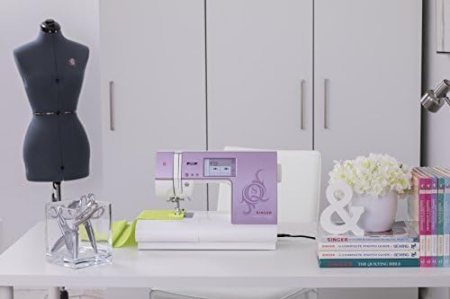 SINGER® Quantum Stylist 9985 Computerized Sewing Machine with Accessory Kit | 1, 000+ stitch applications, built-in needle threader, LCD touch screen