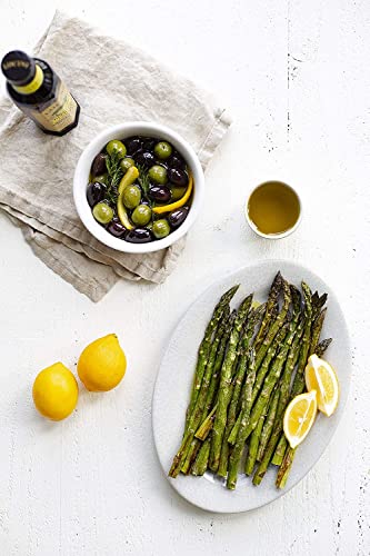 Lucini Italia Delicate Lemon Extra Virgin Olive Oil - EVOO Infused with Fresh Lemon - Olive Oil for Marinade, Grilling, Roasting, Baking - Non-GMO Verified, Whole30 Approved, Kosher, 250mL