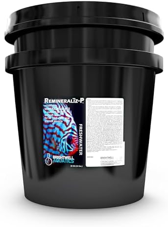 Brightwell Aquatics Remineraliz P - Reconstitutes Reverse Osmosis, Deionized, or Distilled Water for Freshwater Aquarium Use 1000-g