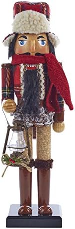 Kurt Adler Wooden Woodsman Nutcracker, 15"