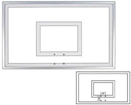 First Team 36 x 60 Framed Acrylic Backboard